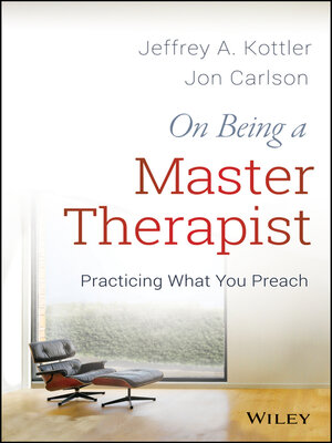 cover image of On Being a Master Therapist